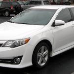 white toyota camry