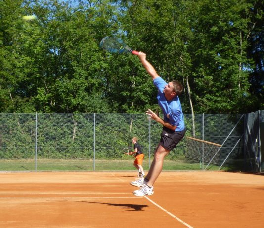 Playing Tennis