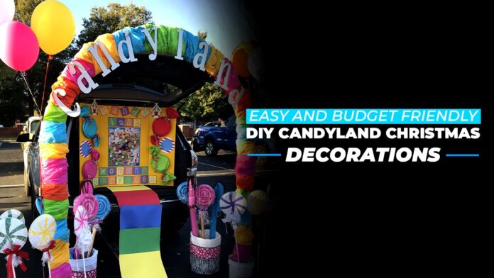 diy candyland christmas decorations