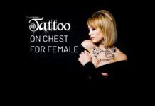 Tattoo on Chest for Female