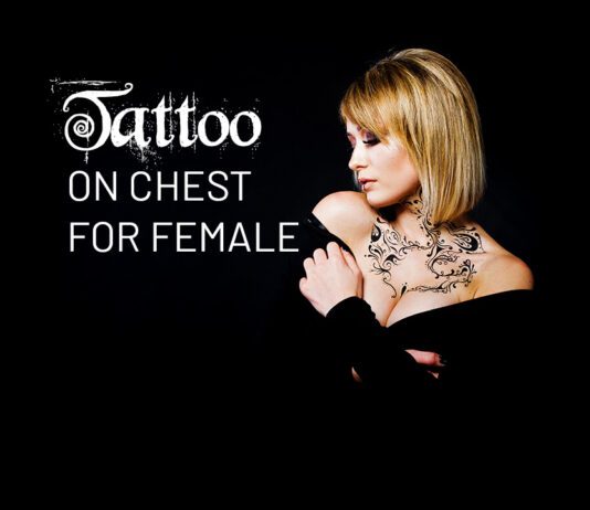 Tattoo on Chest for Female