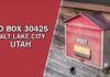 PO Box 30425 Salt Lake City Utah