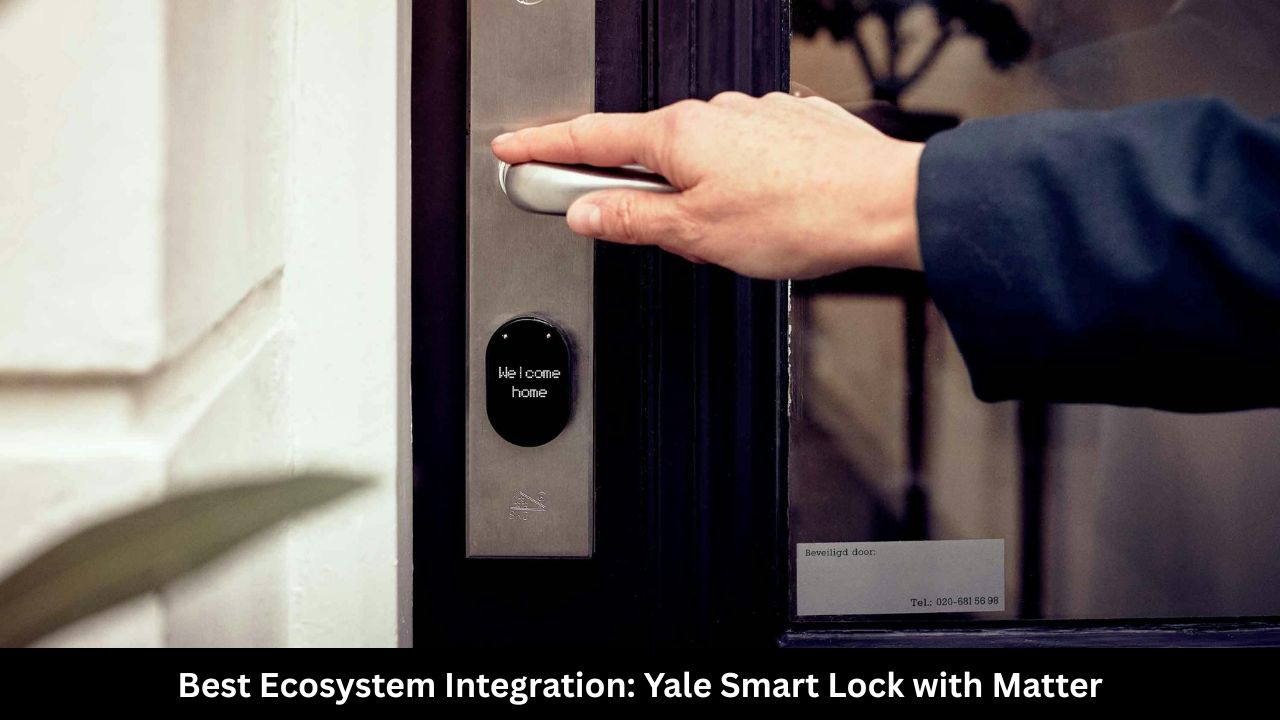 Best Ecosystem Integration Yale Smart Lock with Matter