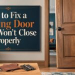 fix sticking door