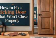 How to Fix a Sticking Door That Won’t Close Properly fix sticking door