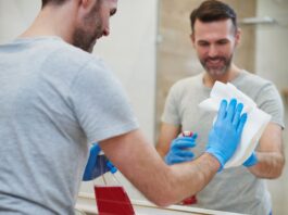 get rid bathroom mold