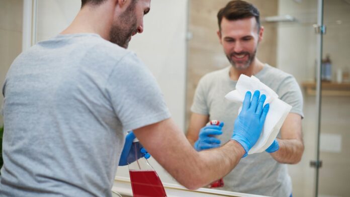 get rid bathroom mold
