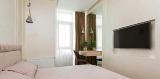 Make small bedroom look bigger