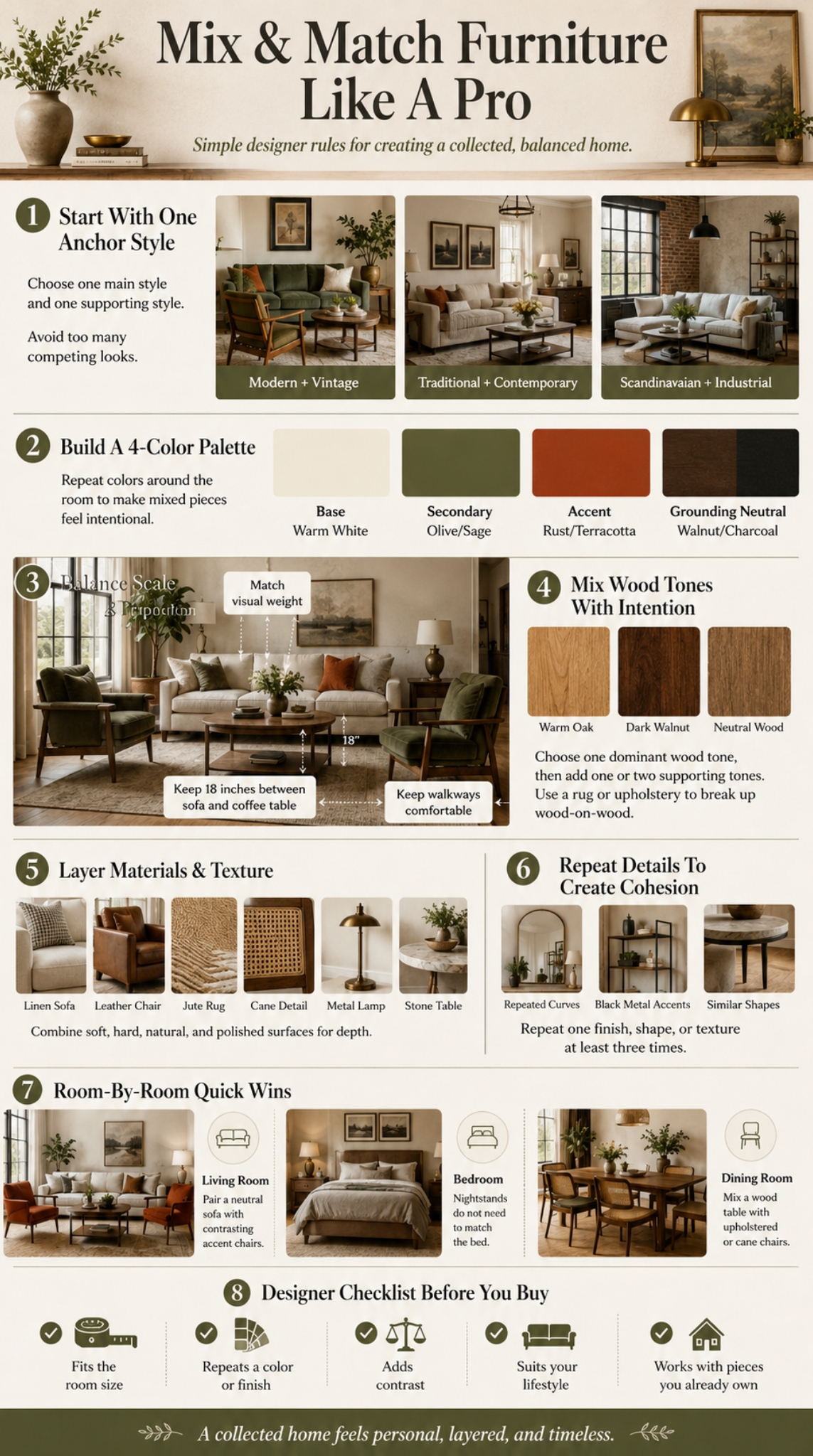 mix match furniture