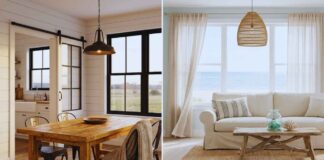 farmhouse vs coastal decor