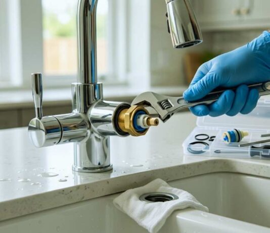 fix leaky faucet
