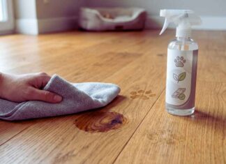 How to Remove Pet Stains from Hardwood Floors Safely? remove pet stains hardwood
