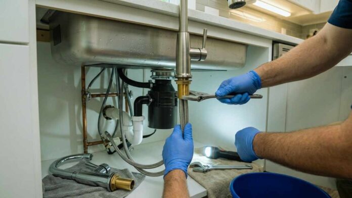 replace kitchen faucet