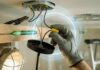 How to Replace a Light Fixture Safely Without Electrician replace light fixture