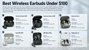 Best Wireless Earbuds Under $100