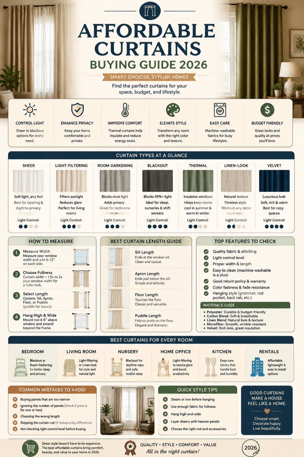 best affordable curtains 2026