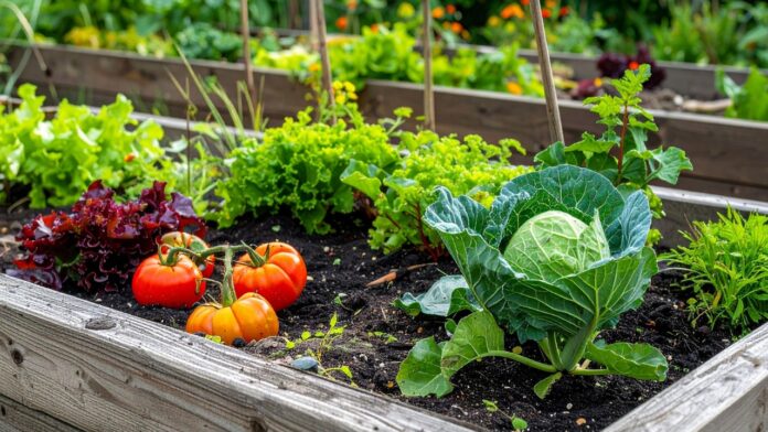 build raised garden bed