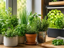 How to Grow Herbs Indoors Year-Round: Complete Guide grow herbs indoors
