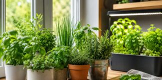 grow herbs indoors