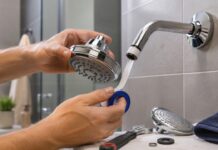 How to Replace a Showerhead Without Calling a Plumber replace showerhead