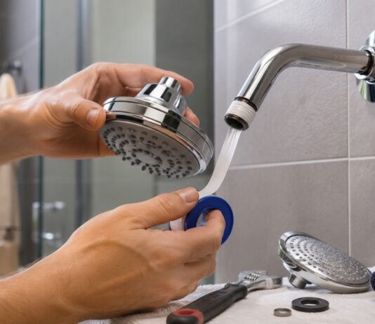 How to Replace a Showerhead Without Calling a Plumber replace showerhead
