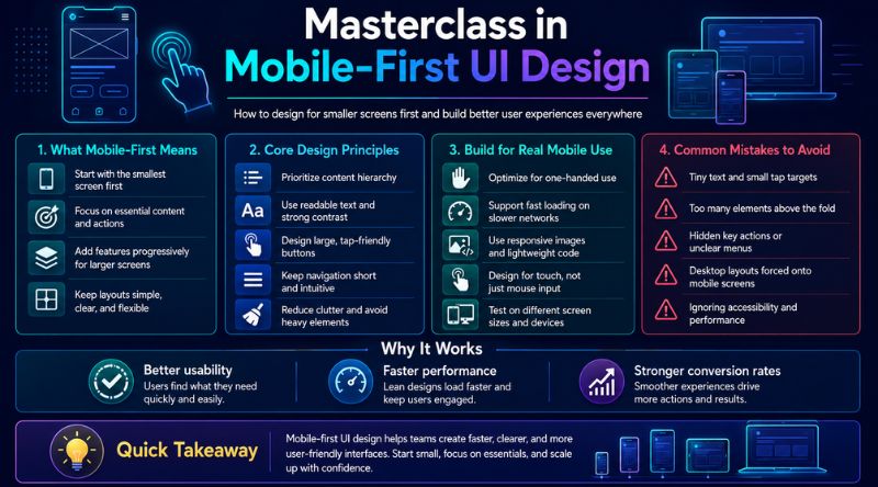 Masterclass in Mobile-First UI Design
