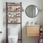 bathroom storage tiny space