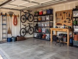 organize garage budget