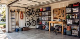 organize garage budget