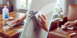 remove sharpie surfaces