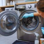 clean smelly washing machine