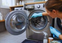 How to Clean a Washing Machine That Smells clean smelly washing machine