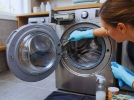 How to Clean a Washing Machine That Smells clean smelly washing machine