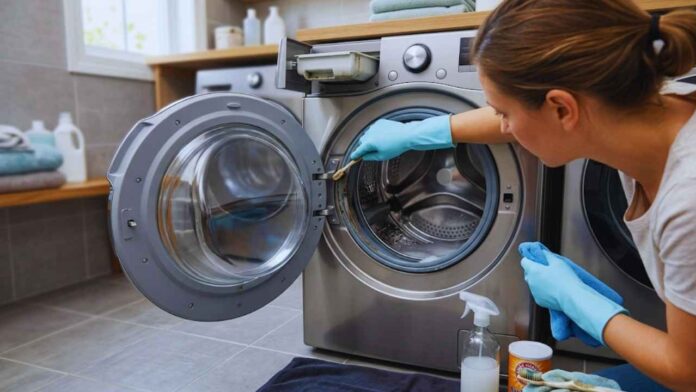 clean smelly washing machine clean smelly washing machine