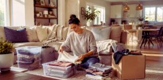 declutter home in a weekend
