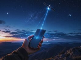 how satellite phone internet works