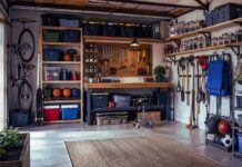 organize garage on a budget