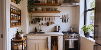 organize small kitchen