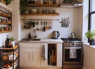 How to Organize a Small Kitchen With No Counter Space organize small kitchen