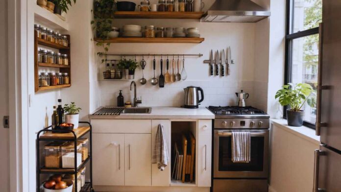 organize small kitchen
